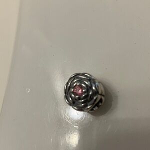 Pandora Blooming Rose Charm 790575cz 925 ALE Sterling Silver